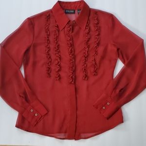 New York Co.   Elegance Long sleeve Blouse/Top